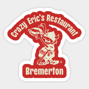 Crazy Eric's Bremerton Sticker